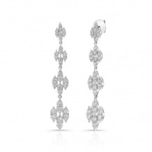 Uneek Dangling Diamond Earrings - ER53903WG