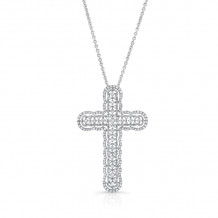 Uneek Cross Diamond Pendant - LVNWC840W