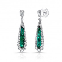 Uneek Pear Shaped Indicolite Tourmaline Earrings - ER003INTOURU