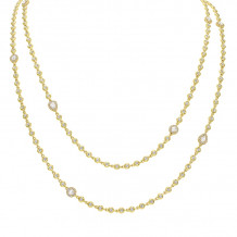 Uneek Rose Cut Diamond Necklace - LVND1220Y