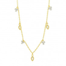 Freida Rothman Fleur Bloom Long Strand Necklace - FBPYZN18-40