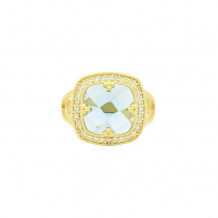 Freida Rothman Ocean Azure Cocktail Ring - RSYZAQR03-6