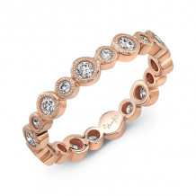 Uneek Sierra Bonita II Stackable Diamond Band - LVBNA9687R