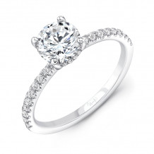 Uneek Round Diamond Engagement Ring - R021RDU