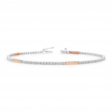 Uneek Tennis Diamond Bracelet - LVBRAS4853WR