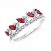 Uneek Ruby Diamond Fashion Ring - R88701RUCB