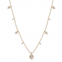 Uneek Round Diamond Necklace - LVNWF357R