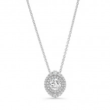 Uneek Round Diamond Pendant - PN232U