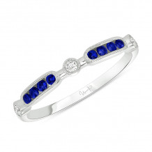 Uneek Blue Sapphire Diamond Fashion Ring - LVBMI2067S