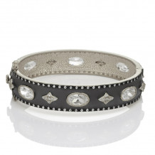 Freida Rothman Oh So Gorgeous Wide Hinge Bangle - PRZB0887B