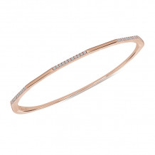 Uneek Diamond Stackable Bangle - LVBAAD266R