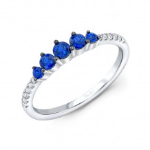 Uneek Blue Sapphire Diamond Fashion Ring - RB5224BSPH