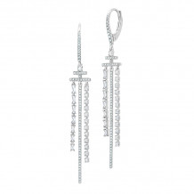 Uneek Dangling Diamond Earrings - LVEAD402W