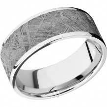 Lashbrook Cobalt Chrome Meteorite 9mm Men's Wedding Band - CC9F17_METEORITE+POLISH