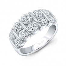 Uneek Two Row Diamond Band - RB048U-3CT