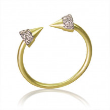 Meira T 14k Yellow Gold Open Arrow Ring