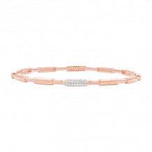 Freida Rothman 14k Rose Gold Plated Sterling Silver Bracelet