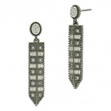 Freida Rothman Linear Pave Drops - IFPKZE08