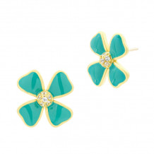 Freida Rothman Brooklyn Garden Earrings - HAYZTQE12-14K