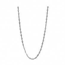 Freida Rothman Black Rhodium Platted Sterling Silver Necklace