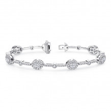 Uneek Oval Diamond Bracelet - LBR185