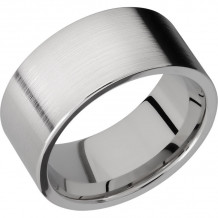 Lashbrook Titanium 10mm Men's Wedding Band - 10FR+SATIN_POLISH