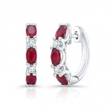 Uneek Ruby Diamond Earrings - ER10004RUU