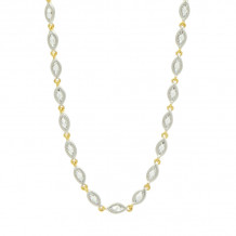 Freida Rothman Fleur Bloom Petal Long Strand Necklace - FBPYZN16-36