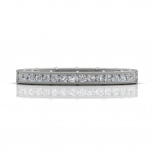 Martin Flyer 18k White Gold FlyerFit Wedding Band