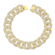 Uneek Legacy Diamond Chain Bracelet - BR1633JG