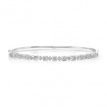 Uneek Broadway Stackable Diamond Bangle - LVBANA029W