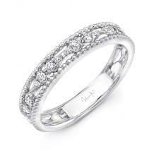 Uneek Battenberg Petite Open Lace Diamond Band - LVBW2849W