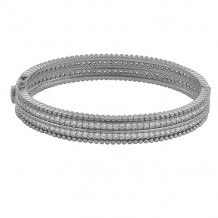 Freida Rothman Amazonian Allure Pave Hinge Bangle - AAKZB09-H