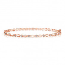 Uneek Oriole Stackable Diamond Bangle - LVBAWA782R