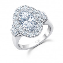 Uneek Diamond Engagement Ring - LVS1030OV