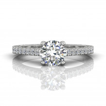 Martin Flyer Platinum FlyerFit Engagement Ring