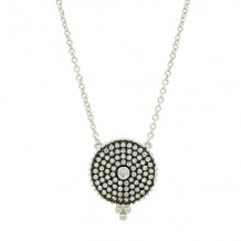 Freida Rothman Round Temporal Necklace - PRZ070432B-16E