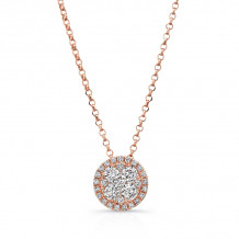 Uneek Fashion Diamond Necklace - LVNS0082R