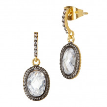 Freida Rothman Tiny Raindrop Earrings - YRZE02214BB-14K