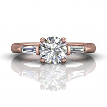 Martin Flyer 14k Rose Gold FlyerFit Engagement Ring