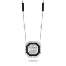 Doves Mondrian 18k White Gold Gemstone Necklace - N9220BO-2