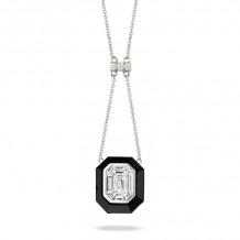 Doves Mondrian 18k White Gold Gemstone Necklace - N9185BO-1