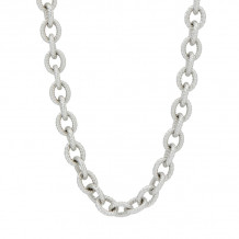 Freida Rothman Twisted Cable Chain Link Necklace - IFPKZN62-18