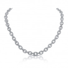 Uneek Chain Diamond Necklace - LVN622