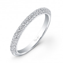 Uneek Three-Sided Diamond Wedding Band - UWB01