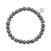 Freida Rothman Matte Bead Stretch Bracelet - CTPRZB04-1