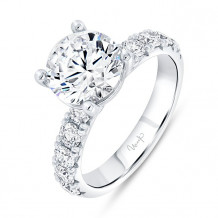 Uneek Timeless Round Diamond Engagement - R1003RB-300