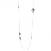 Freida Rothman Black Rhodium Platted Sterling Silver Necklace