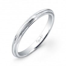 Uneek Tri-Fluted Wedding Band - UWBS019