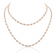 Uneek 32-Inch Diamonds-by-the-Yard Necklace - LVNNS3745R